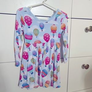 Little sleepies balloon ride twirl dress 2t